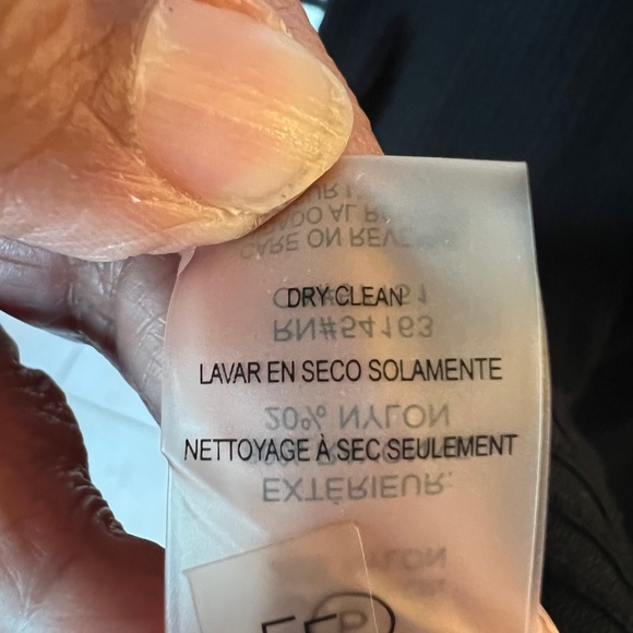 Karl Lagerfeld Paris Striped Knit Dress  French Chic Ribbed Dress - Picture 6 of 7